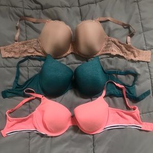 Bundle of 3 Victoria’s Secret Bras